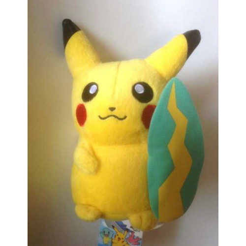 Banpresto 2006 Pikachu With Surfboard Plush