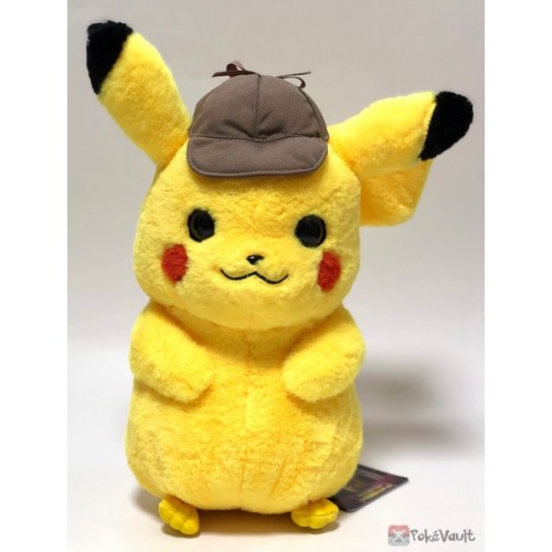 Takara Tomy 2019 Detective Pikachu movie Detective Pikachu Life-Size Plush