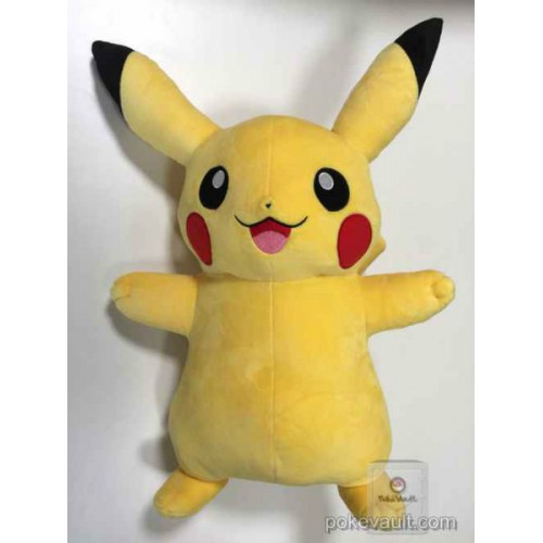 Pokémon Center 2016 Pikachu Life-Size Plush (Mouth Open)