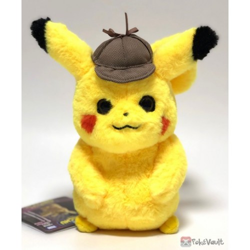 Takara Tomy 2019 Detective Pikachu movie Detective Pikachu Plush