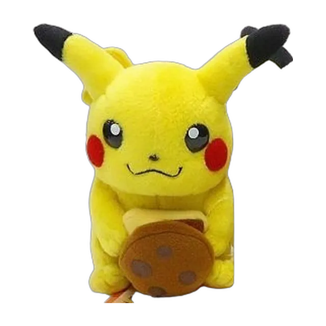 Pokémon Center 2004 Torikaekko Nuigurumi Pikachu with Cookie Plush