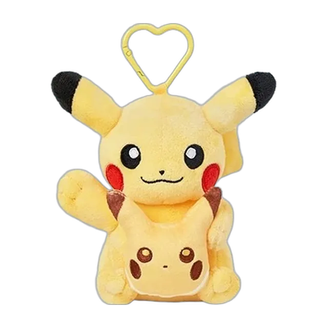 Pokémon Gym 2025 China Sweet Dreams Pikachu with Pikachu Cushion Mascot Keychain