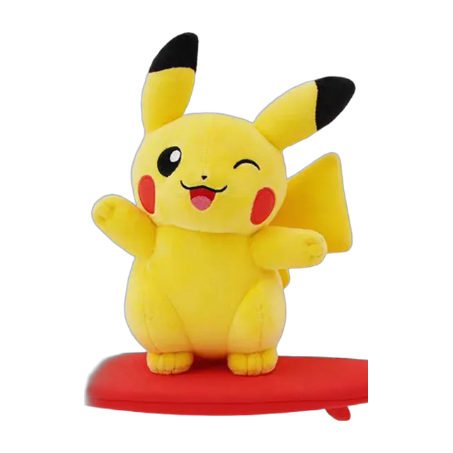 Pokémon Gym 2025 China Fun Summer Surfing Pikachu Plush