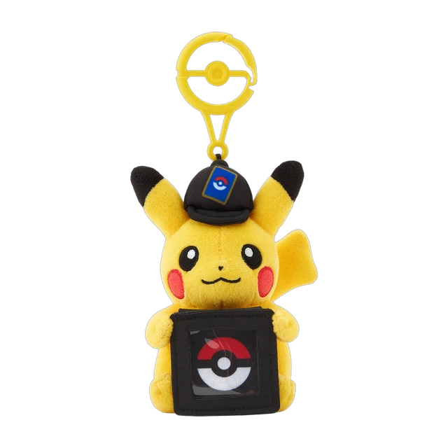 Pokémon Center 2025 Pokémon Card Game Pikachu Coin Holder Mascot Keychain