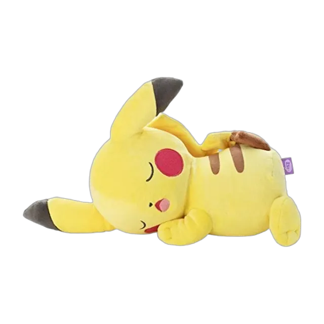Takara Tomy 2018 Sleeping Friends Series Pikachu Plush (Small Size)