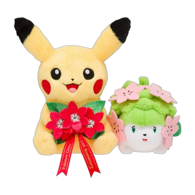 Pokémon Center 2018 20th Anniversary #1 Pikachu with Shaymin Plush