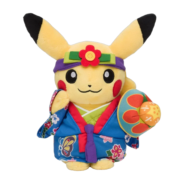 Pokémon Store 2017 Okinawa Renewal Opening Ryukyu Dancer Pikachu Plush