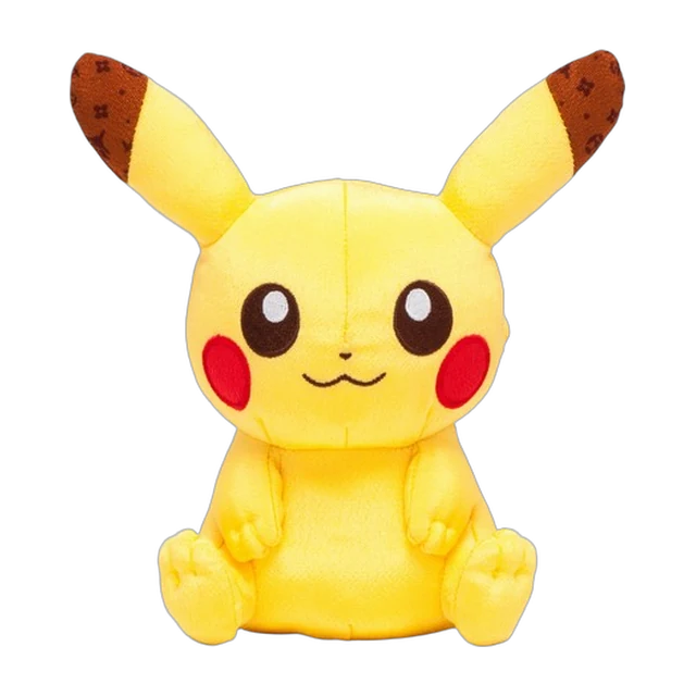 Pokémon Center 2016 Japanese Pattern #1 Chirimen Crepe Pikachu Plush