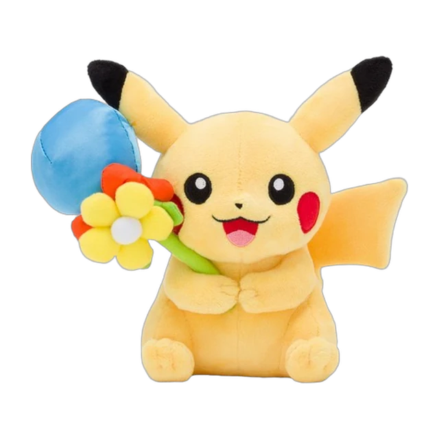 Pokémon Center 2020 Mega Tokyo Renewal Opening Pikachu With Balloon Plush