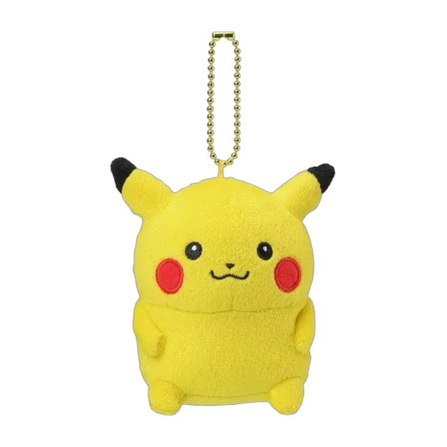 Pokémon Center 2019 24 Hour Pokémon CHU Pikachu Mascot Keychain
