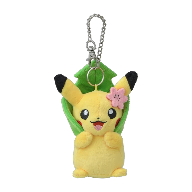 Pokémon Center 2022 Gifts of the Forest Pikachu Mascot Keychain
