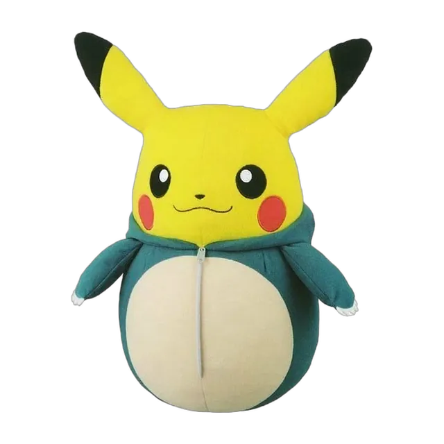 Banpresto 2016 Nebukuro Collection Pikachu in Snorlax Sleeping Bag Large Plush