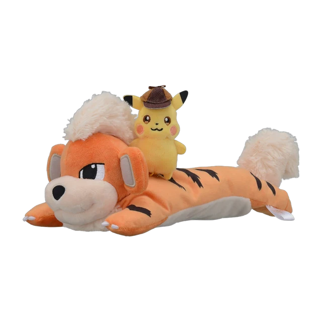 Pokémon Center 2023 Detective Pikachu Returns Growlithe Pikachu Pen Case