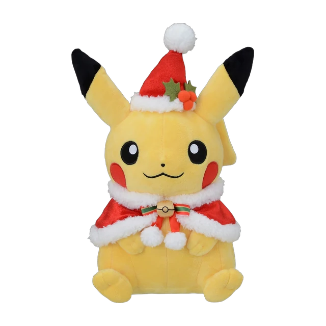 Pokémon Center 2023 Paldea's Christmas Market Pikachu Large Plush