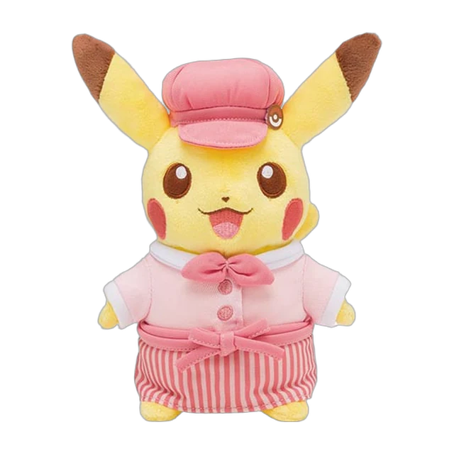 Pokémon Café 2022 Pikachu Sweets Patissier Pikachu Plush (Pink Version)