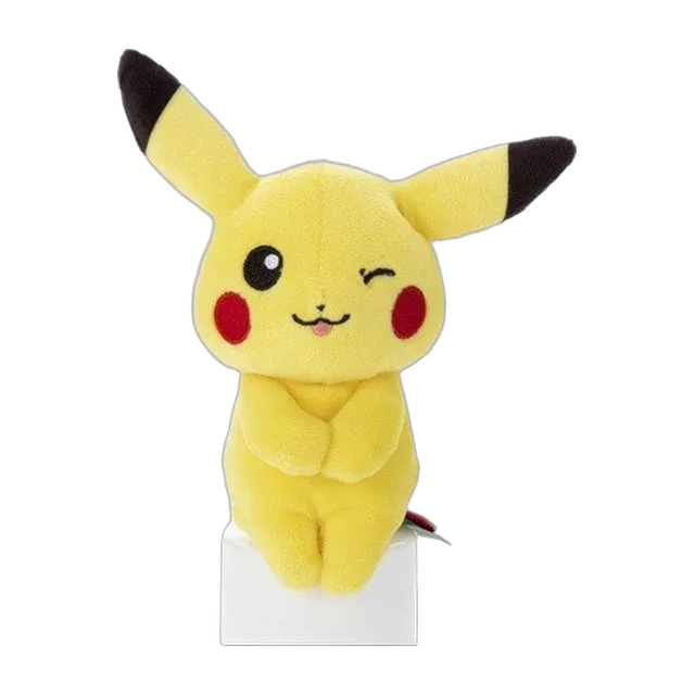 Takara Tomy 2019 Chokkori San Pikachu Mascot Keychain (Winking)