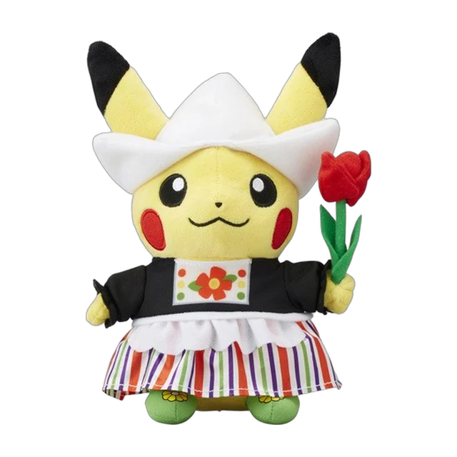 Pokémon Center 2016 World Pikachu #1 Netherlands Pikachu Plush