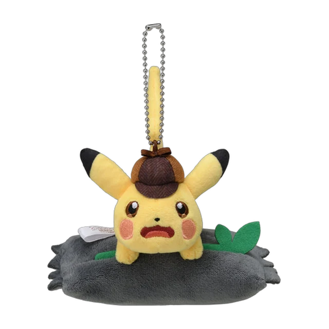 Pokémon Center 2023 Detective Pikachu Returns Folding Eco Tote Bag Pikachu Mascot Keychain