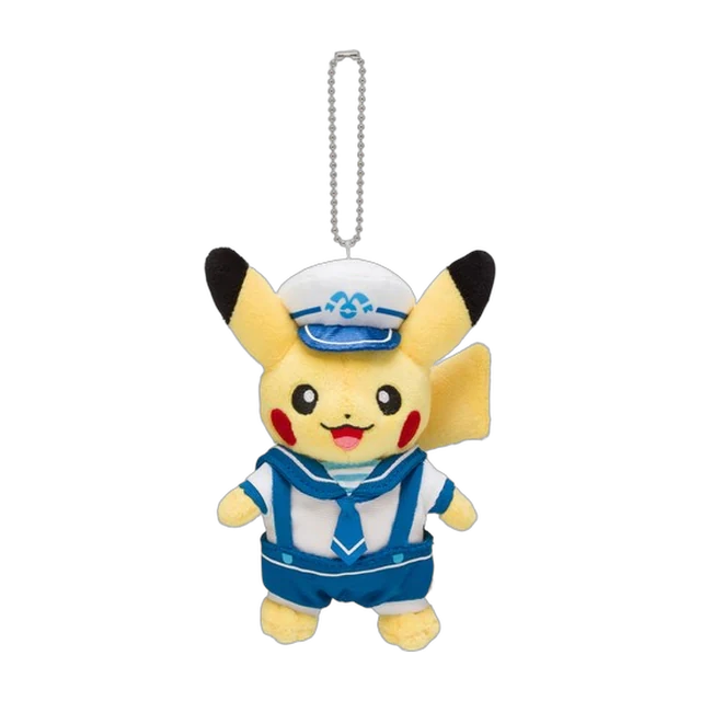 Pokémon Center 2018 Yokohama Renewal Opening Sailor Pikachu Mascot Keychain (Version 1)