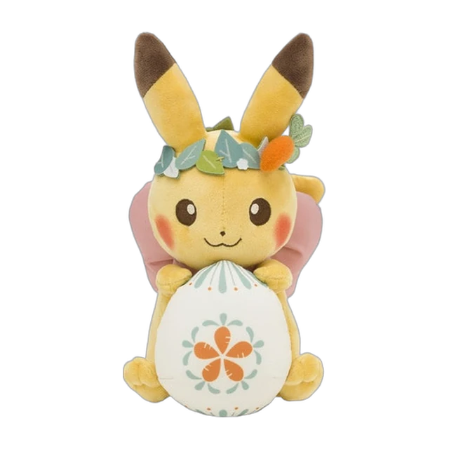 Pokémon Center 2023 Pikachu's Easter Egg Hunt Pikachu With Easter Egg Plush