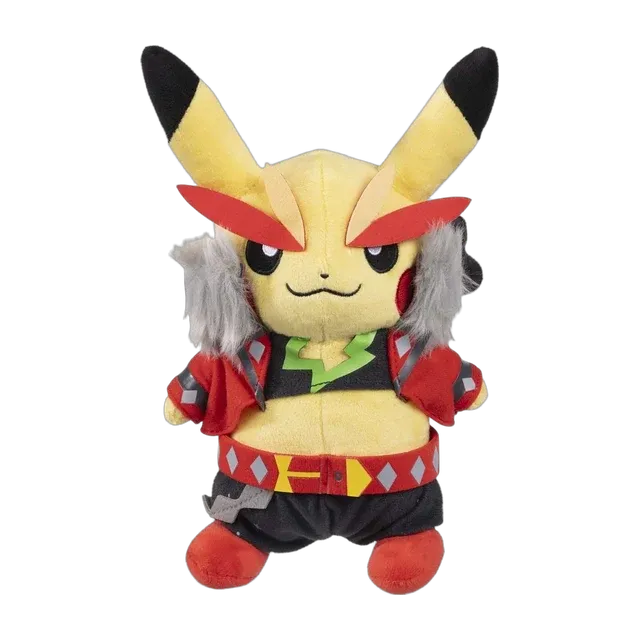 Pokémon Center 2014 Cosplay Pikachu Rock Star Pikachu Plush