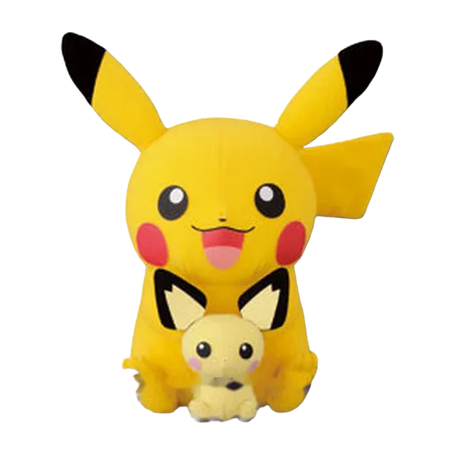 Banpresto 2013 Waku Waku Pikachu and Pichu Plush