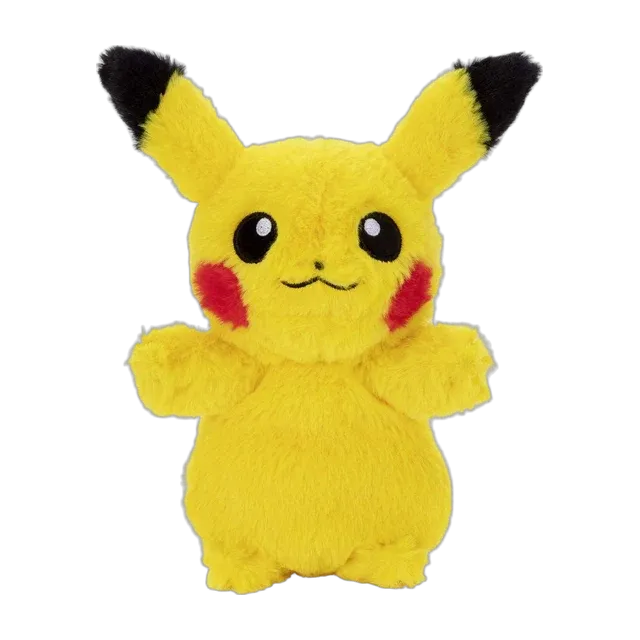Takara Tomy 2019 Kuta Kuta Series Pikachu Plush (Medium Size)