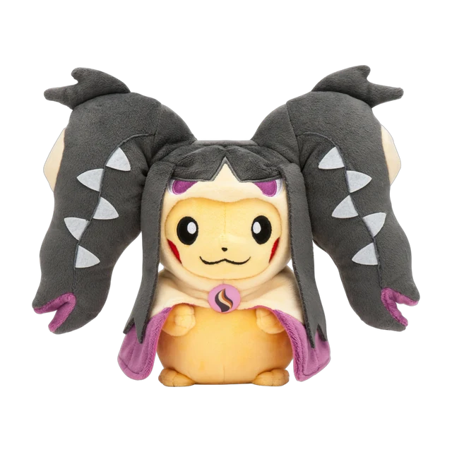 Pokémon Center 2016 Poncho Pikachu #2 Mega Mawile Pikachu Plush