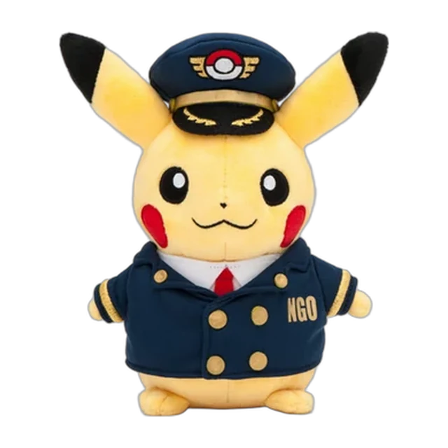 Pokémon Store 2016 Centrair Airport Pilot Pikachu Plush