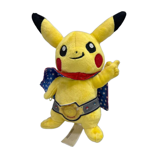 Pokémon World Championships 2014 Washington DC World Championships Superhero Pikachu Plush