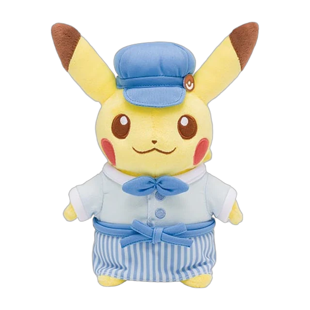 Pokémon Café 2022 Pikachu Sweets Patissier Pikachu Plush (Blue Version)