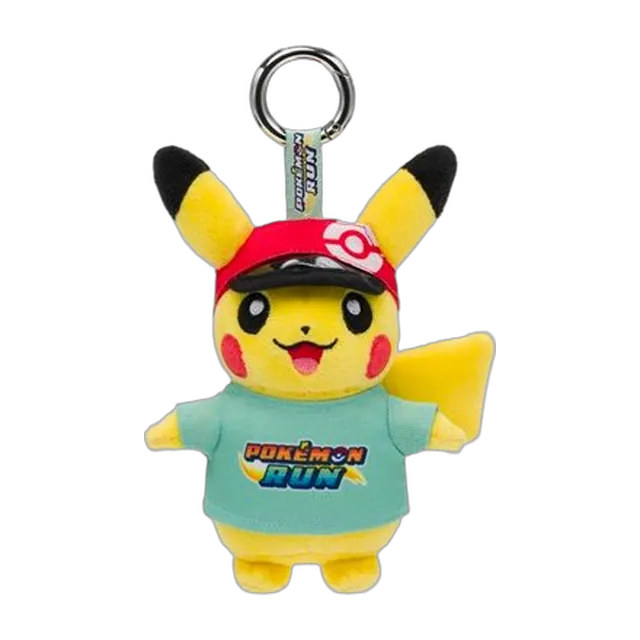 Pokémon 2026 Indonesia Pokémon RUN 30 Pikachu Mint Green T-Shirt Mascot Keychain