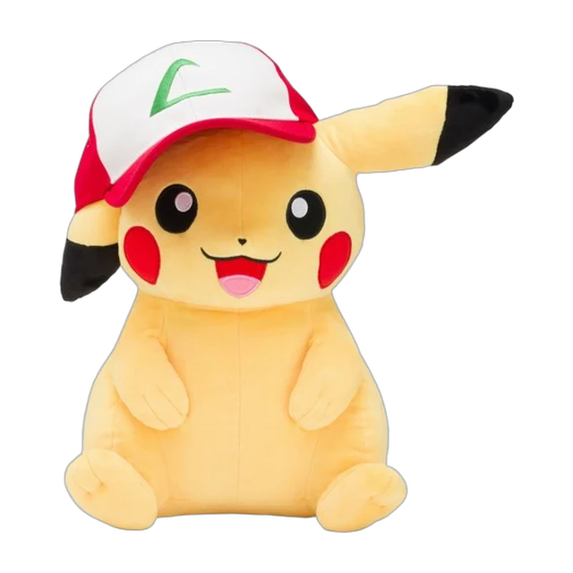 Pokémon Center 2017 I Choose You! Ash Hat Pikachu Large Plush