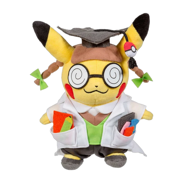 Pokémon Center 2014 Cosplay Pikachu Ph. D Pikachu Plush