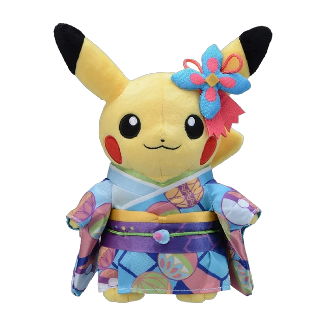 Pokémon Center 2020 Kanazawa Grand Opening Kimono Pikachu Plush