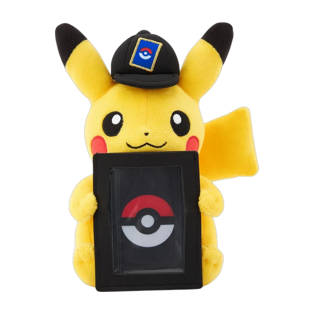 Pokémon Center 2025 Pokémon Card Game Pikachu Card Holder Plush