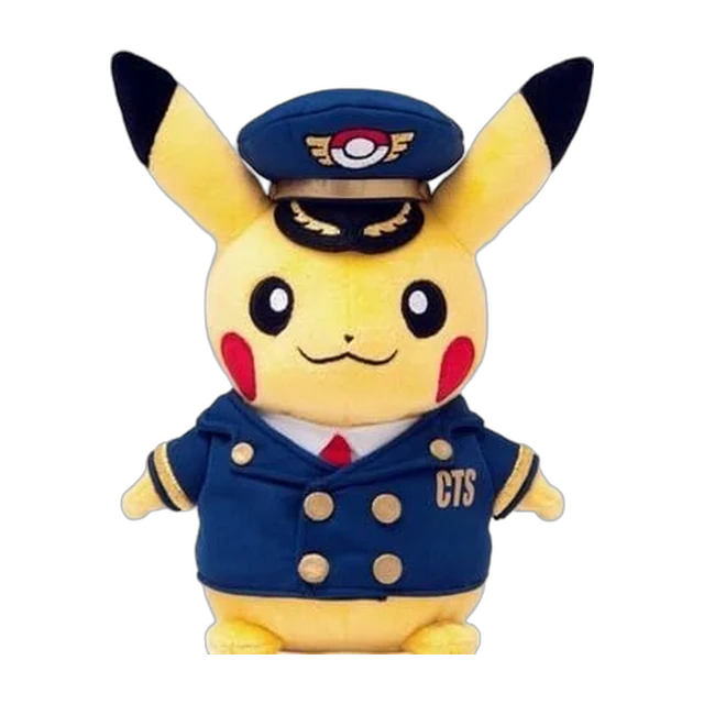 Pokémon Store 2014 New Chitose Airport Pilot Pikachu Plush