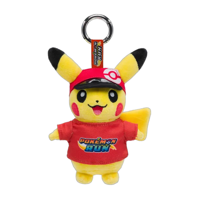 Pokémon 2026 Philippines Pokémon RUN 30 Pikachu Red T-Shirt Mascot Keychain
