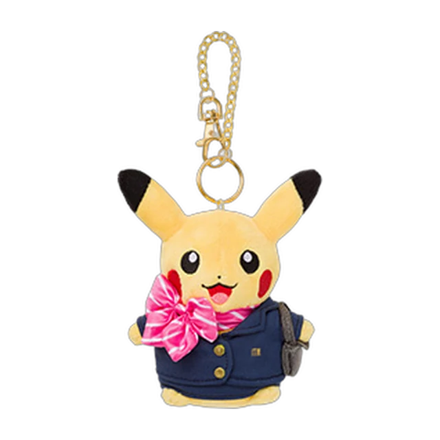 Pokémon Store 2018 Itami Airport Flight Attendant Pikachu Mascot Keychain