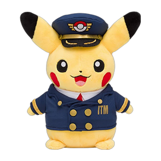 Pokémon Store 2018 Itami Airport Pilot Pikachu Plush