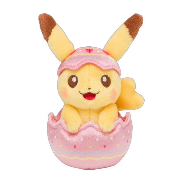 Pokémon Center 2021 Easter Pikachu In Easter Egg Plush