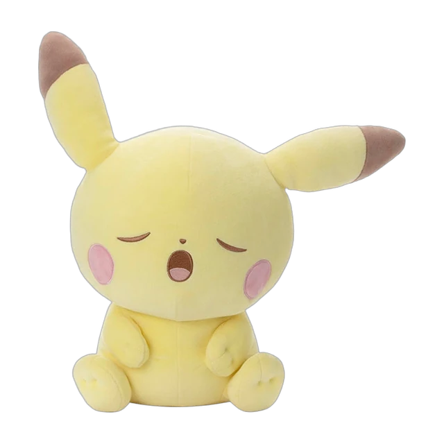 Takara Tomy 2023 PokéPeace Sleeping Pikachu Large Plush