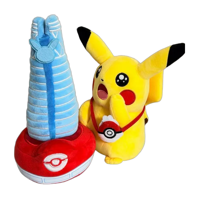 Pokémon Korea 2024 Enjoy Pokémon Town Pikachu with Poké Ball Bag Plush