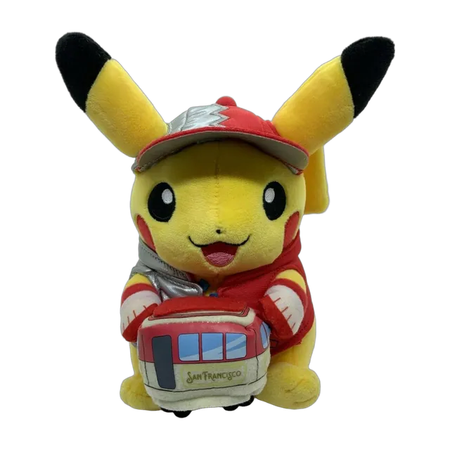 Pokémon World Championships 2016 San Francisco World Championships Cable Car Pikachu Plush