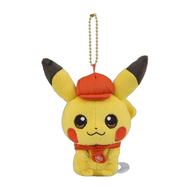 Pokémon Center 2020 Pokémon Café Mix Pikachu With Beret Mascot Keychain