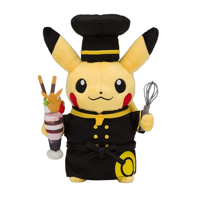 Pokémon Café 2019 Osaka DX Grand Opening Patissier Pikachu Plush