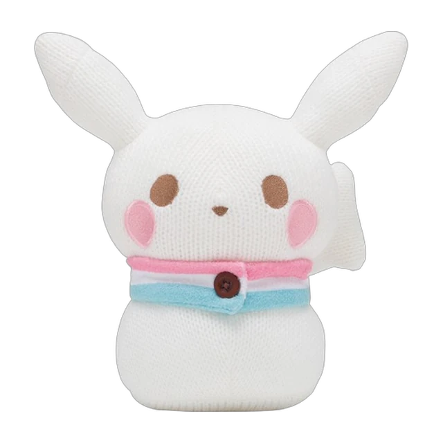 Pokémon Center 2018 Amigurumi Pikachu Snowman Knit Pikachu Plush