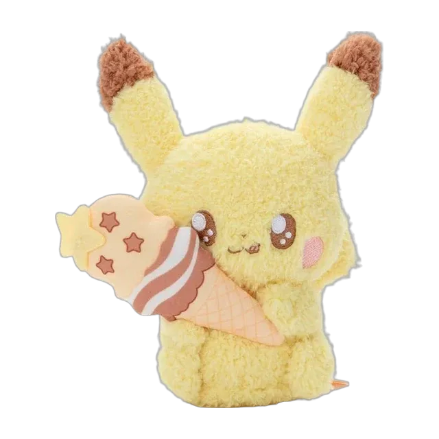 Takara Tomy 2024 PokéPeace Pikachu with Sweets Large Plush