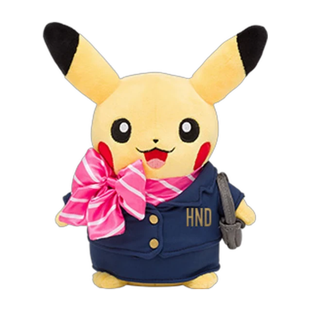 Pokémon Center 2018 Haneda Airport Flight Attendant Pikachu Plush