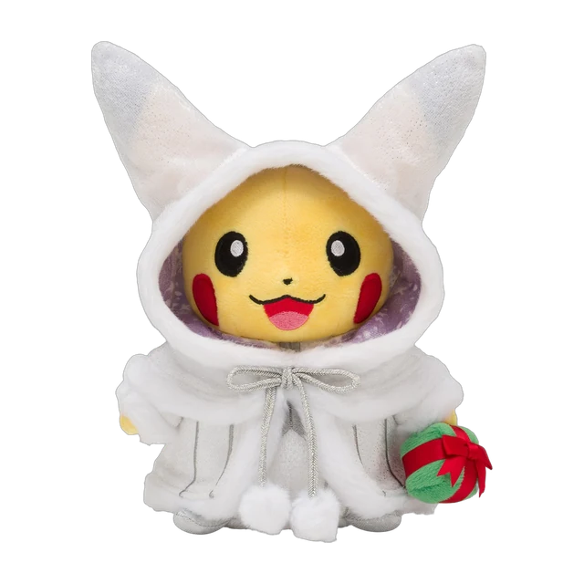 Pokémon Center 2019 Pokémon Frosty Christmas Pikachu Plush